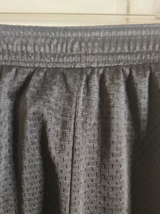 Vintage Champion Black Women's Athletic Mesh Shorts - Picture 2 of 10